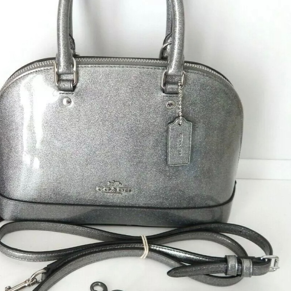 Coach F29134 small satchel silver